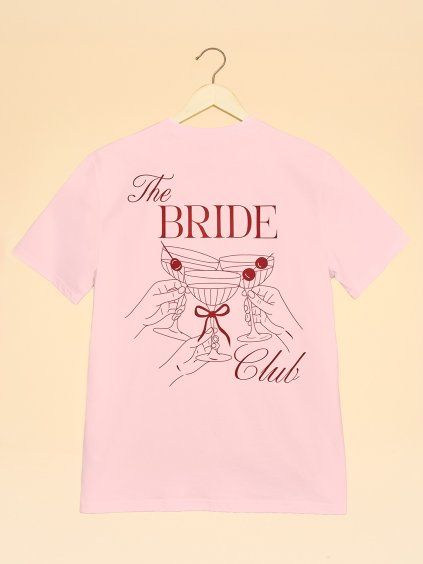 Bride tshirt pink1
