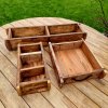 Dřevěný box - forma na cihly