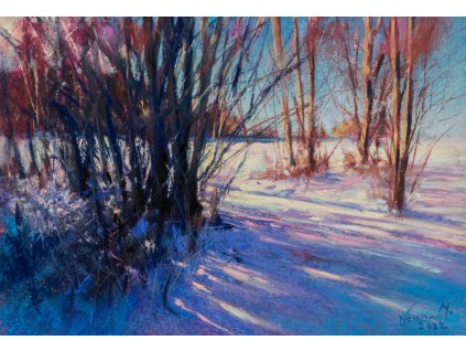 20220208 Podél Špraňku 2 23x16cm sketch