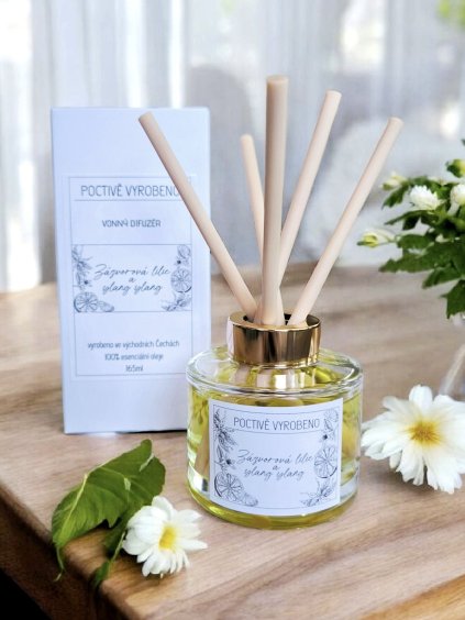 AROMA DIFUZÉR ZÁZVOROVÁ LILIE A YLANG YLANG