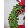 Věnec střední červený - 32 cm