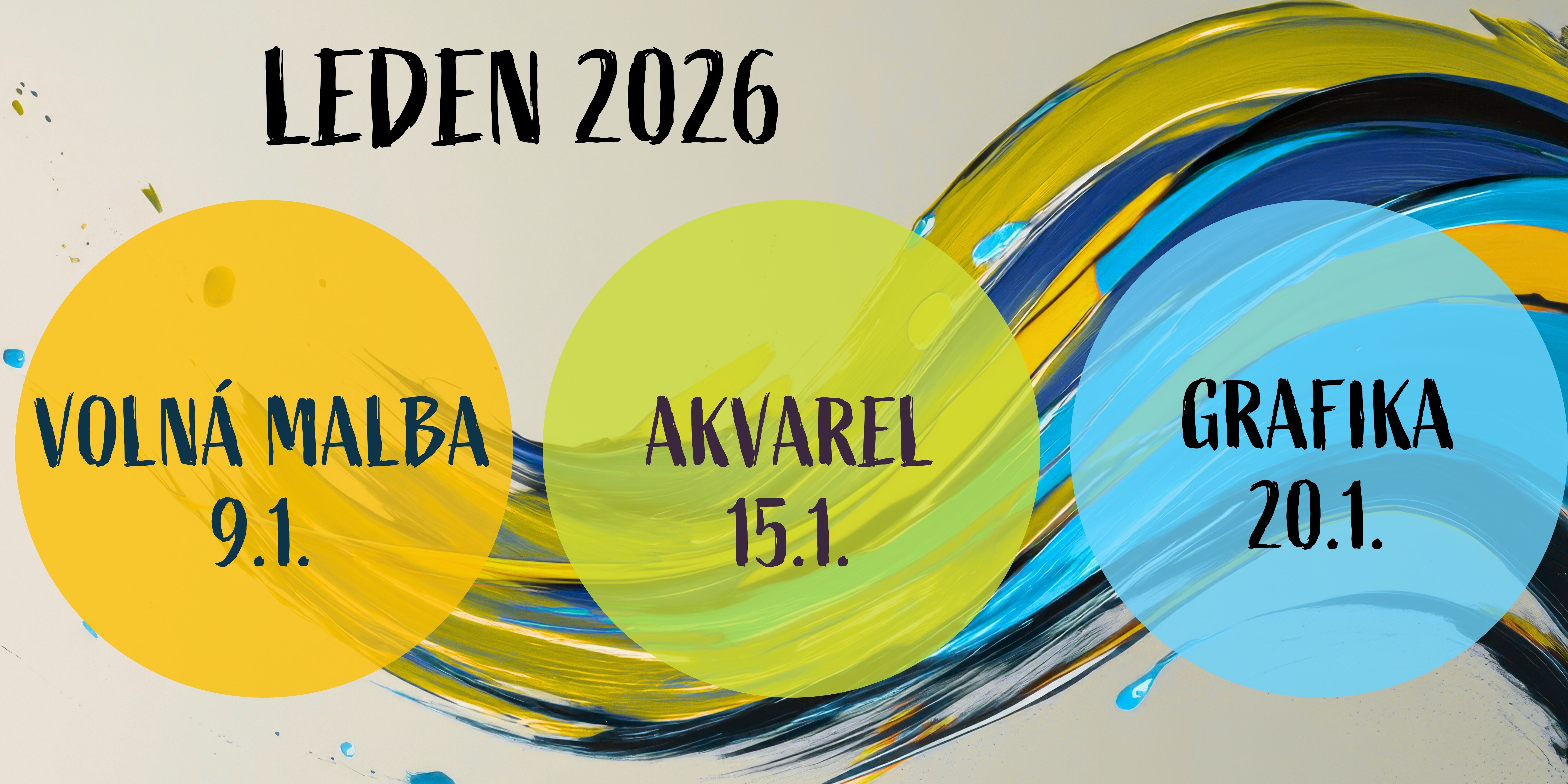 Leden 2026 Ateliér Tuba