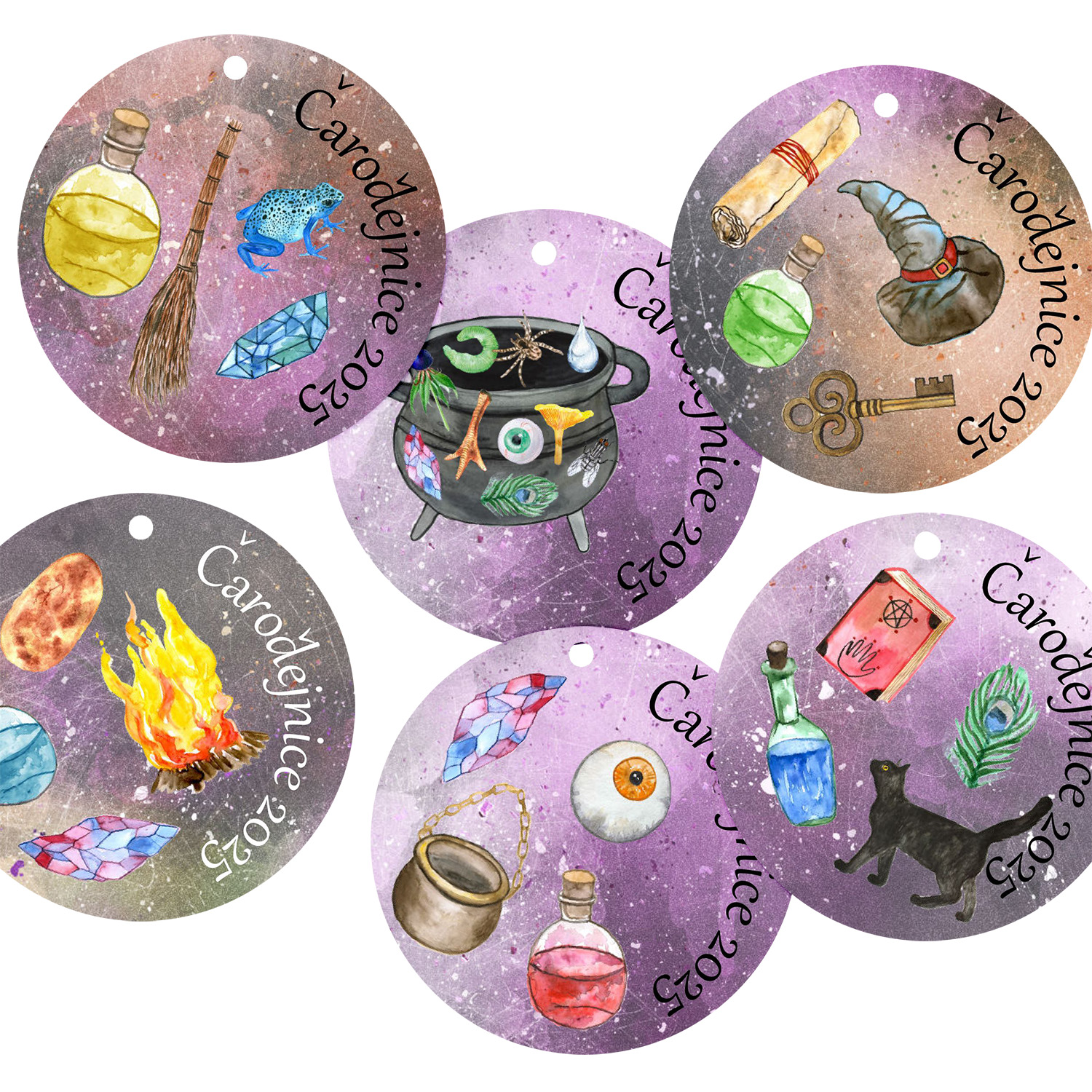 Čarodějnice - medaile 2025