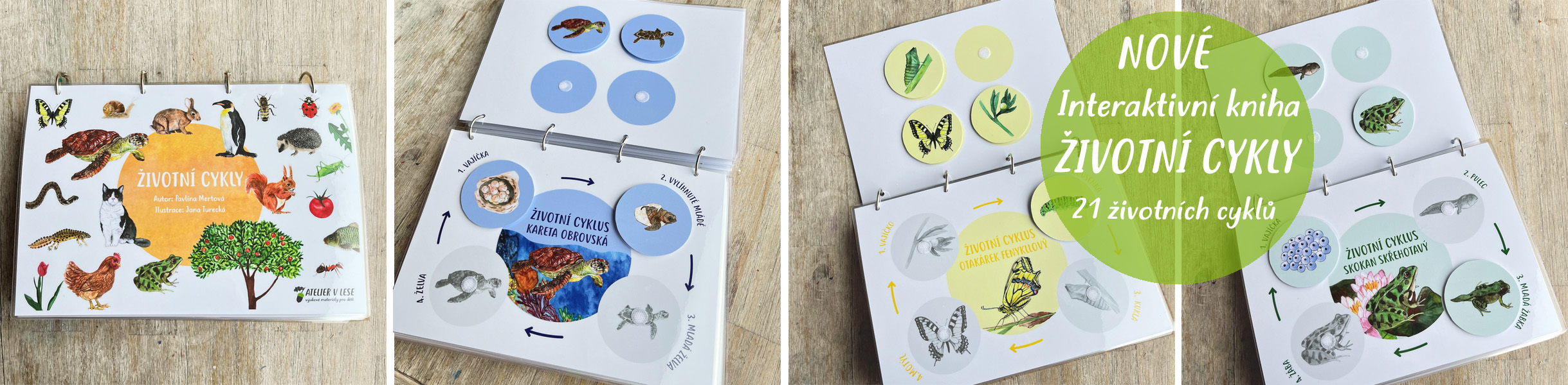 Životní cykly - kniha