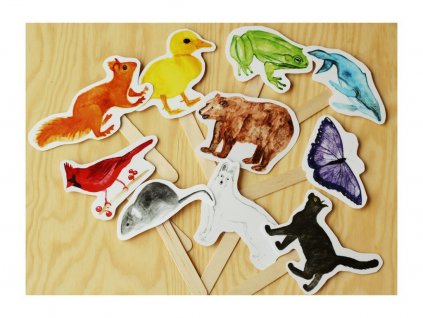 108 4 duhova zvirata uceni barev a cisel