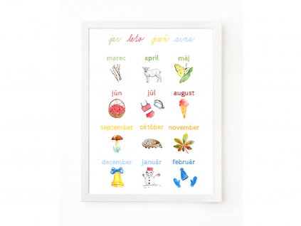 PLAKAT JARO LETO PODZIM ZIMA SK web