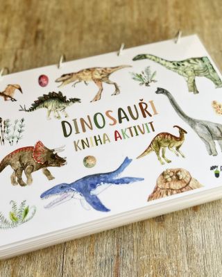Jedna knížka, spousta různých úkolů a pokaždé trochu jiné objevování 🦕✨ Dinosauři – kniha aktivit nabízí dětem od 1 do 5...