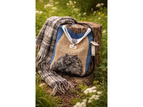 Kabelka modrá"Kočičák"