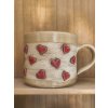 Keramický hrnek se srdíčky