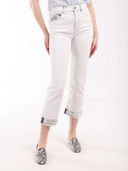 RSLIM bílé džíny