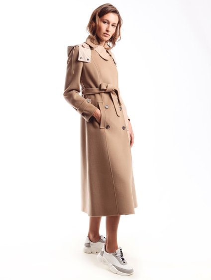 Kombinovaný vlněný trenčkot WEEKEND MAX MARA