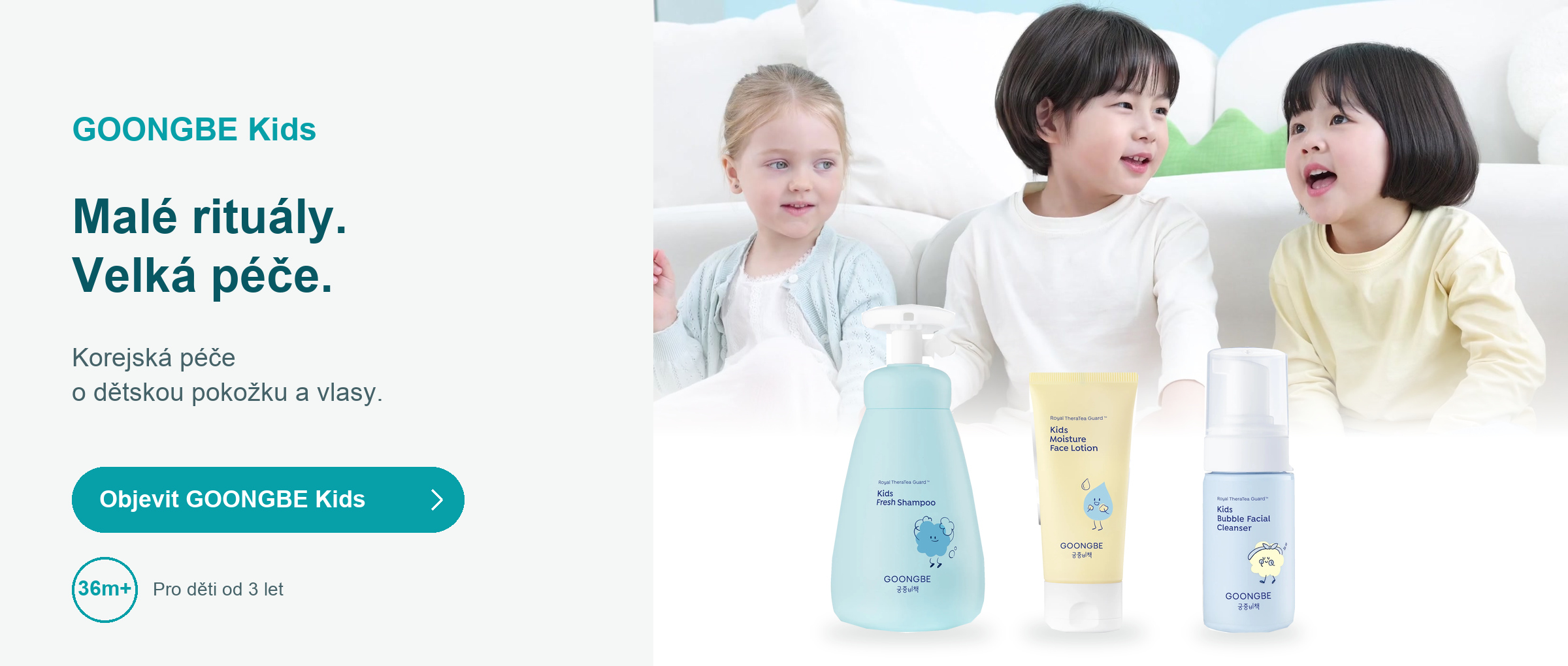 GOONGBE Kids – péče od 36 měsíců
