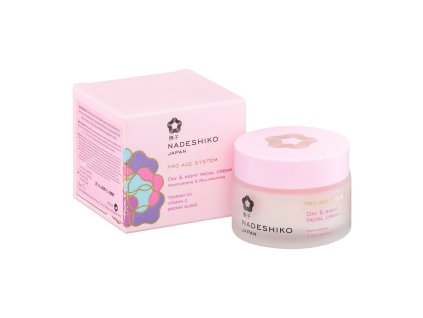 NADESHIKO PRO AGE SYSTEM hydratačný krém na tvár na deň a noc, 50 ml