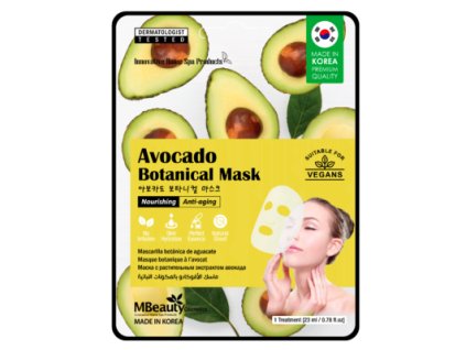 mbeauty botanical mask avocado 315x400