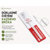 GROSMIMI Mini kartáček na čištění brček – 3 ks