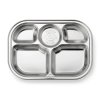 grosmimi stainless steel food tray with 5 compartment 8648586