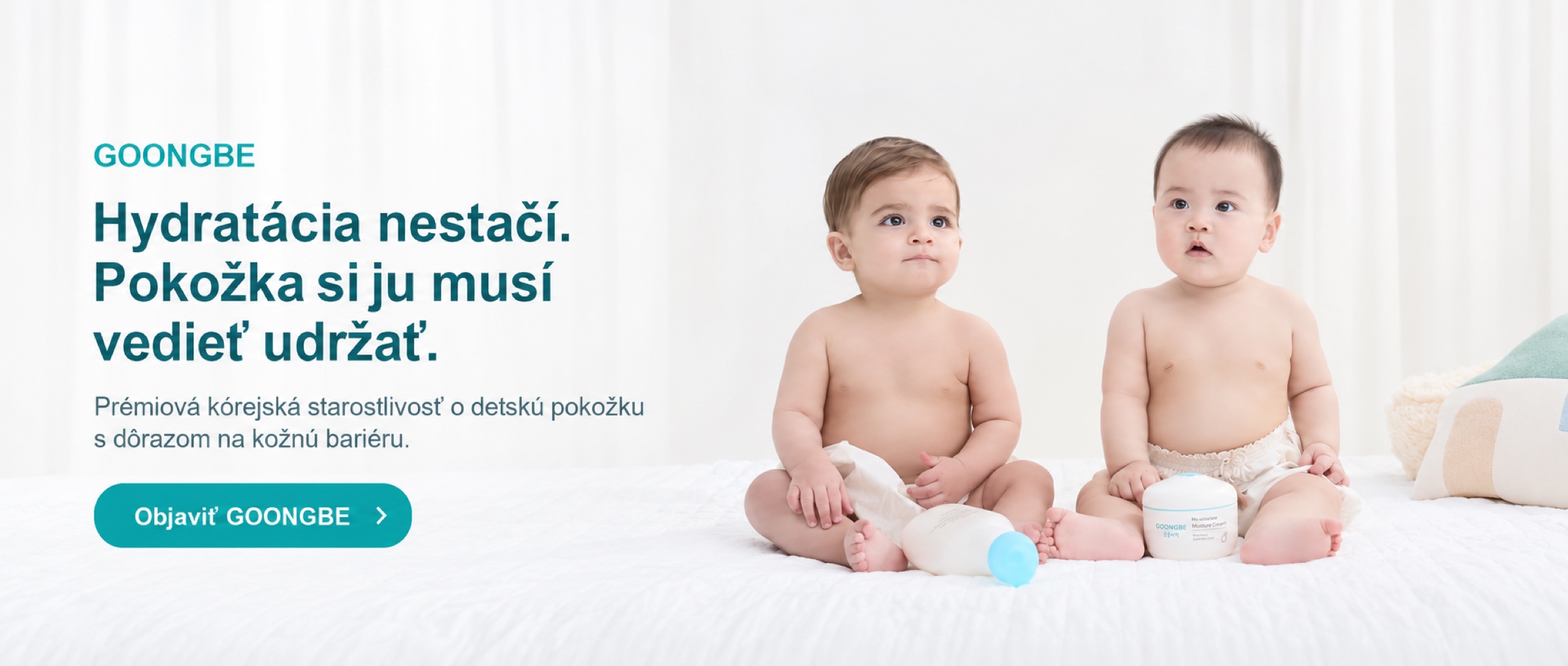 GOONGBE – starostlivosť o detskú pokožku