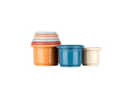 Baby Nova Poháre veža vhodné do vane 8 ks