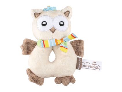 Baby Nova Plyšová hrkálka 1 ks