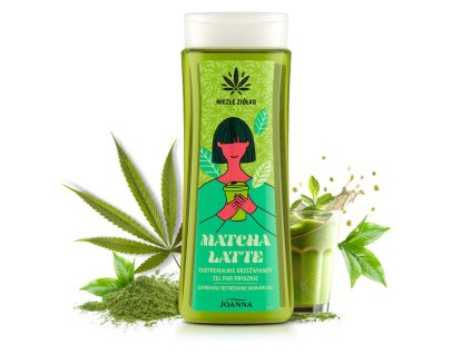 Joanna Matcha Latte - mimoriadne osviežujúci sprchový gél 300 ml
