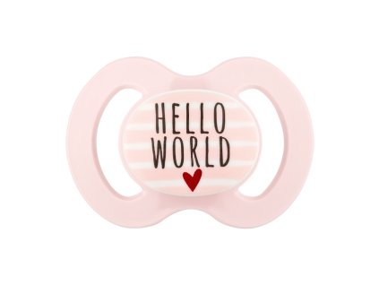 Baby Nova Symetrický utišujúci cumlík bez krúžku silikon 0-6m 2 ks