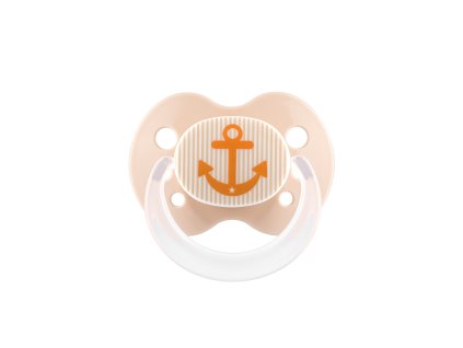 Baby Nova Anatomický utišujúci cumlík s krúžkom silikón 0-6m 2 ks
