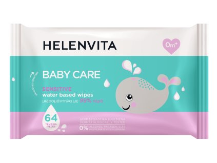 HV BABY WIPES SENSITIVE 64