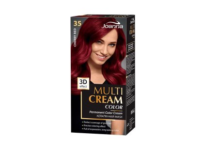 Joanna Multi Cream Color farba na vlasy Višňová červená 035