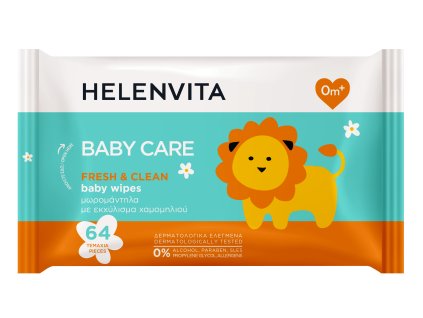HV BABY WIPES FRESH & CLEAN 64
