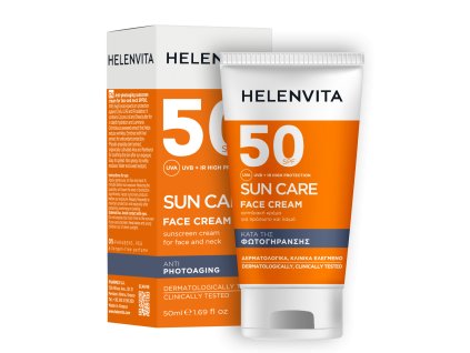 HV SUN FACE 50SPF 50ML BOX TUBE EN