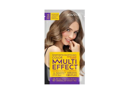 Joanna Multi Effect Color farbiaci šampón - Aromatické cappuccino 014