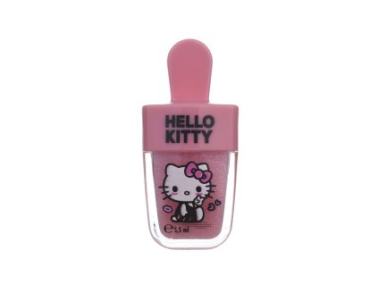 HELLO KITTY Lesk na pery ružový 5,5 ml
