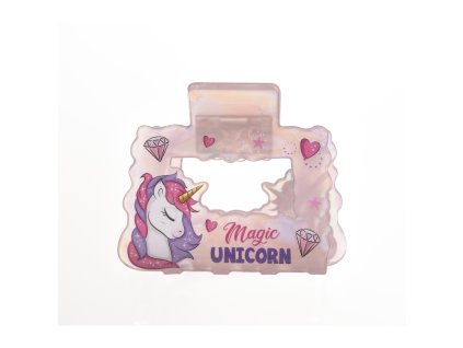 MAGIC UNICORN Malá spona do vlasov s otvorom