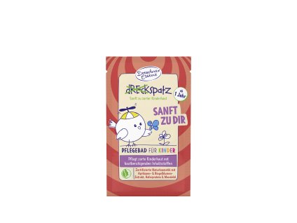Dreckspatz Pflegebad Sanft zu dir 60g 30142 01 Markant Vorderseite