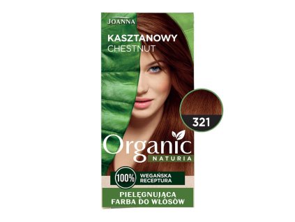 Joanna ORGANIC NATURIA Gaštanová hnedá 321