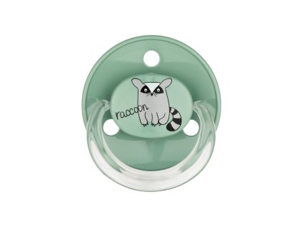 Baby Nova Okrúhly utišujúci cumlík s krúžkom latex 0-24m 2 ks sterilizačný box