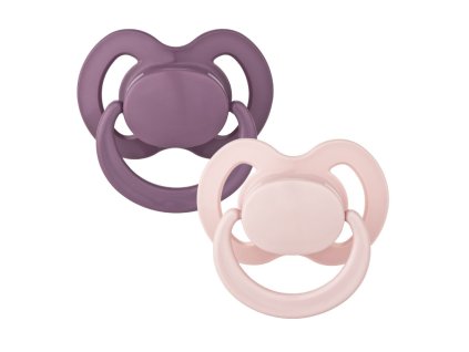 Baby Nova Anatomický utišujúci cumlík s krúžkom silikon 0-6m 2 ks