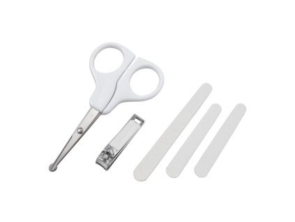 Baby Nova Sada na manikúru nožničky klieštiky a pilník v úložnom boxe