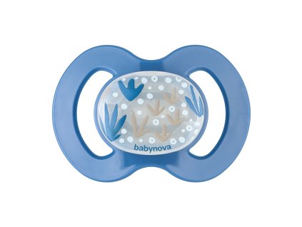 Baby Nova Anatomický utišujúci cumlík bez krúžku silikón 6-18m svieti v tme 1 ks