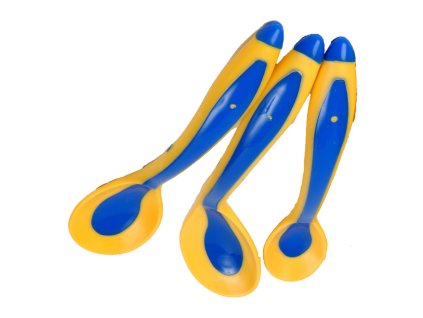 Baby Bruin Lyžičky plastové na prvé kŕmenie 3 ks