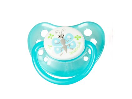 Baby Bruin Cumlík utišujúci silikón anatomický A 0-6m motýľ