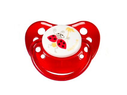 Baby Bruin Cumlík utišujúci silikón anatomický A 0-6m lienka