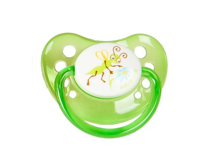 Baby Bruin Cumlík utišujúci silikón anatomický C 18m+ cvrček