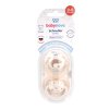 Baby Nova Anatomický utišujúci cumlík s krúžkom silikón 0-6m 2 ks sterilizačný box