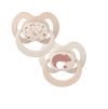 Baby Nova Anatomický utišujúci cumlík s krúžkom silikón 0-6m 2 ks sterilizačný box