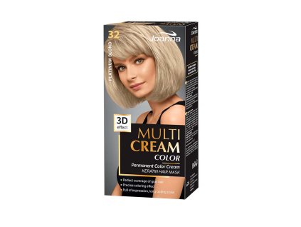 Joanna Multi Cream Color farba na vlasy Platinový blond 032