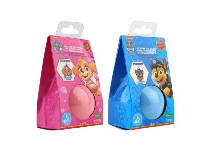 PAW PATROL Šumivá guľa do kúpeľa + hračka 170 g