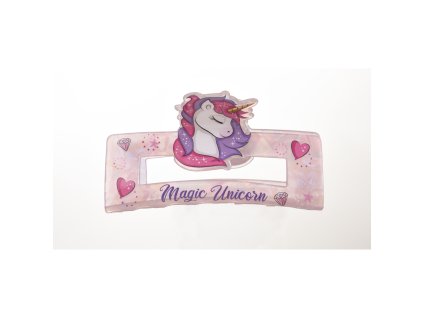 MAGIC UNICORN Veľká spona do vlasov