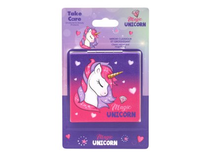 MAGIC UNICORN Obojstranné vreckové zrkadlo