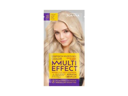 Joanna Multi Effect Color farbiaci šampón Perleťový blond 002